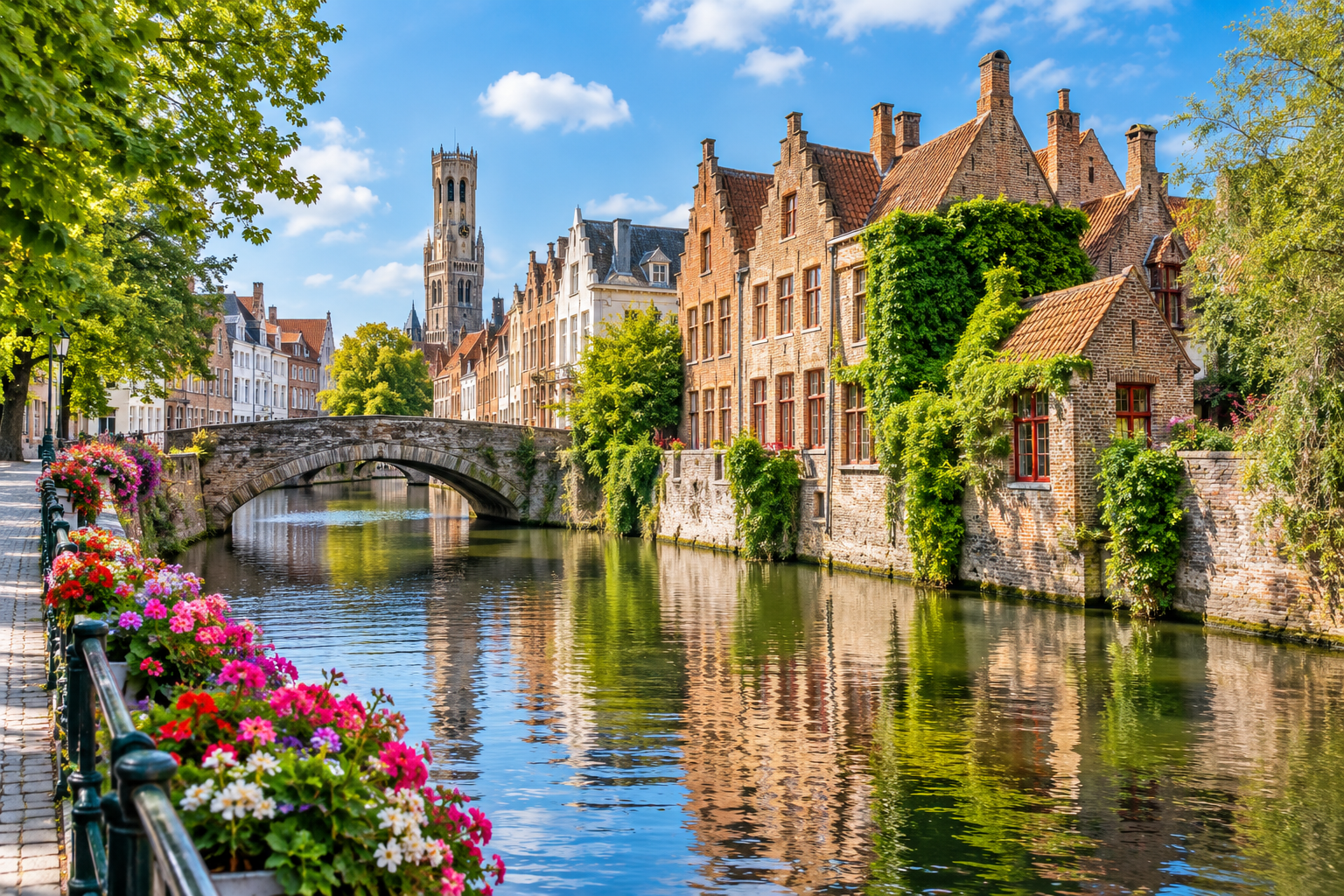 Belgium travel scene